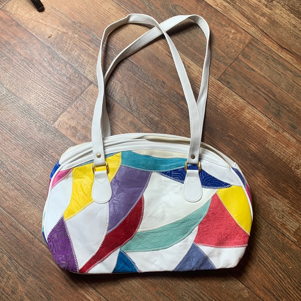 Jessica Stevens Bag Vintage Purse Patchwork